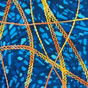 A finished serger pattern project
