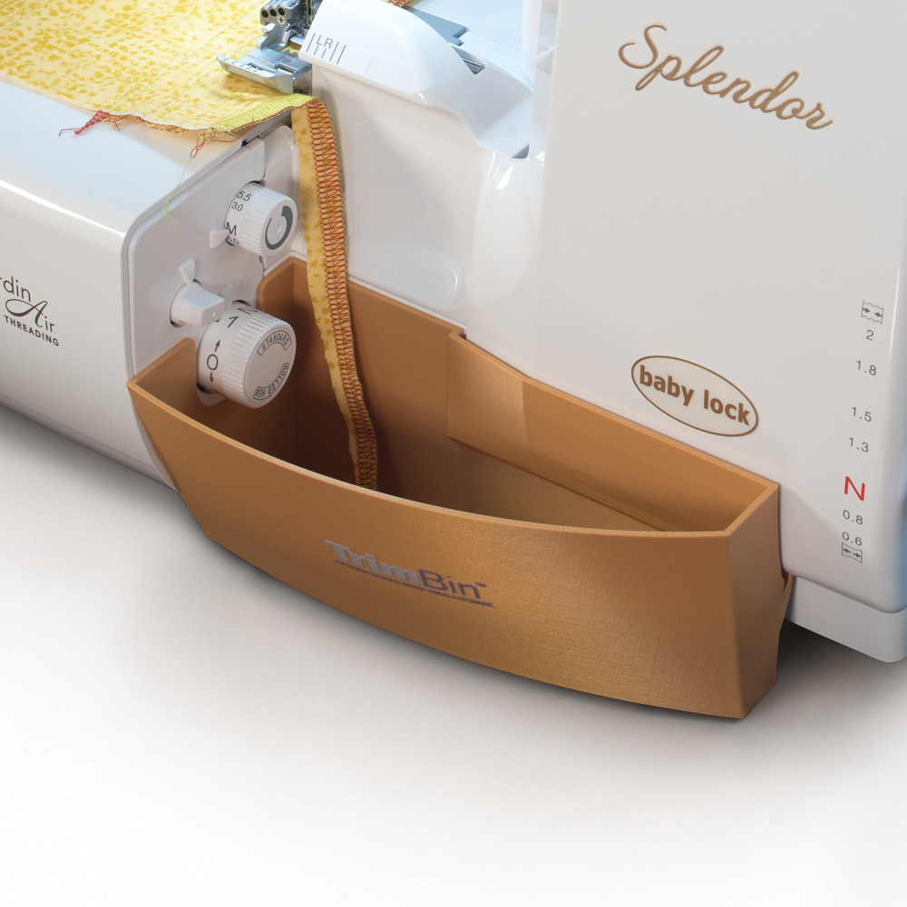 TrimBin (Standard) for Baby Lock sergers, Gold — Cutting Edge Serger Designs
