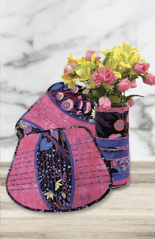 Stylish Table Decor — serger pattern by Barbara Goldkorn